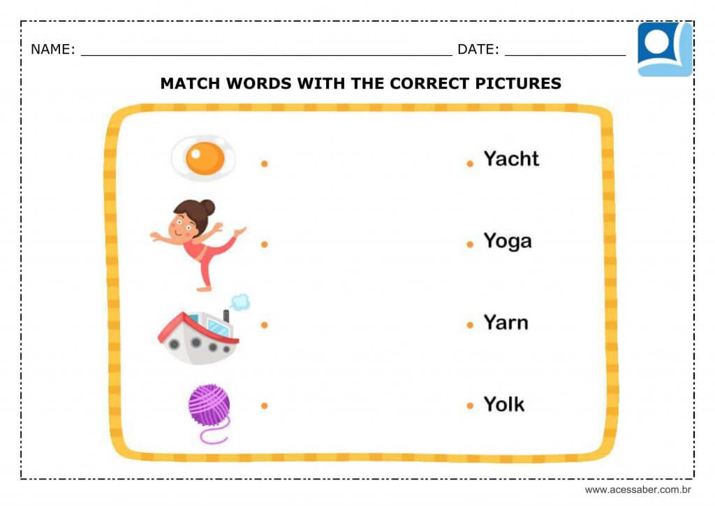 Match words with the correct pictures